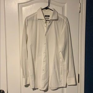 Hugo Boss | White Sharp Fit Dress Shirt